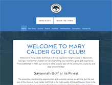 Tablet Screenshot of marycaldergc.com